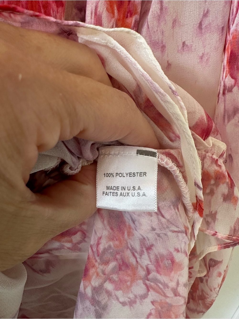 Misa Los Angeles Pink Floral Dress Size-XS - Picture 7 of 7